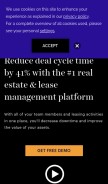 How vts.com looks like on a mobile device such as an iPhone.