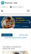 How vue.com looks like on a mobile device such as an iPhone.