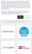 How vuelio.com looks like on a mobile device such as an iPhone.