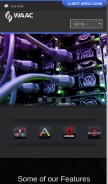 How waaclive.com looks like on a mobile device such as an iPhone.
