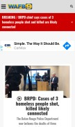 How wafb.com looks like on a mobile device such as an iPhone.