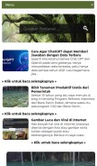 How wahyu-winoto.com looks like on a mobile device such as an iPhone.