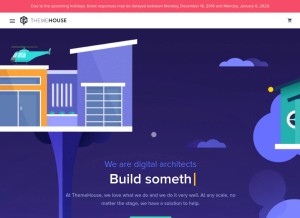 How waindigo.org looks like on a tablet such as an iPad.