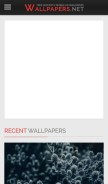 How wallpapers.net looks like on a mobile device such as an iPhone.