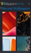 How wallpapershome.com looks like on a mobile device such as an iPhone.