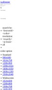 How wallpoper.com looks like on a mobile device such as an iPhone.