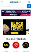 How walmart.ca looks like on a mobile device such as an iPhone.