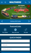 How walthers.com looks like on a mobile device such as an iPhone.