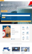 How washtrust.com looks like on a mobile device such as an iPhone.