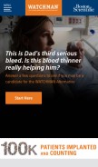 How watchman.com looks like on a mobile device such as an iPhone.