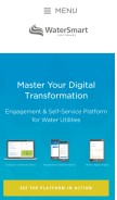 How watersmart.com looks like on a mobile device such as an iPhone.
