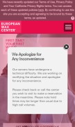 How waxcenter.com looks like on a mobile device such as an iPhone.