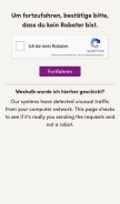 How wayfair.de looks like on a mobile device such as an iPhone.