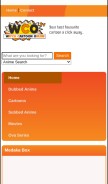 How wco.tv looks like on a mobile device such as an iPhone.