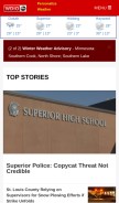 How wdio.com looks like on a mobile device such as an iPhone.