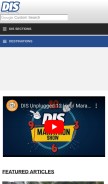 How wdwinfo.com looks like on a mobile device such as an iPhone.