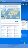 How weatheravenue.com looks like on a mobile device such as an iPhone.