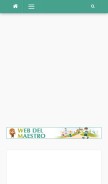 How webdelmaestro.com looks like on a mobile device such as an iPhone.