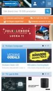 How webhallen.com looks like on a mobile device such as an iPhone.