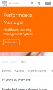 How webinservice.com looks like on a mobile device such as an iPhone.