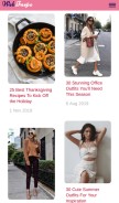 How webinspo.com looks like on a mobile device such as an iPhone.