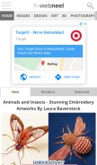 How webneel.com looks like on a mobile device such as an iPhone.