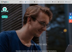 How webpin.com looks like on a tablet such as an iPad.