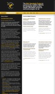 How webstandards.org looks like on a mobile device such as an iPhone.