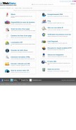 How webstator.com looks like on a mobile device such as an iPhone.