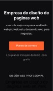 How webuniversal.pe looks like on a mobile device such as an iPhone.