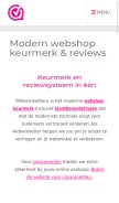 How webwinkelkeur.nl looks like on a mobile device such as an iPhone.