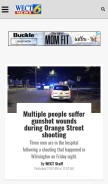 How wect.com looks like on a mobile device such as an iPhone.