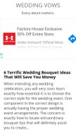 How weddingvows.win looks like on a mobile device such as an iPhone.