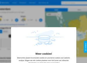 How weeronline.cloud looks like on a tablet such as an iPad.