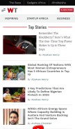 How weetracker.com looks like on a mobile device such as an iPhone.