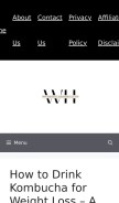 How weightlossherald.com looks like on a mobile device such as an iPhone.