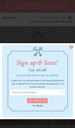 How wellappointedhouse.com looks like on a mobile device such as an iPhone.