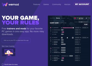 How wemod.com looks like on a tablet such as an iPad.