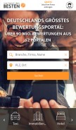 How werkenntdenbesten.de looks like on a mobile device such as an iPhone.