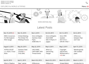 How wermac.org looks like on a tablet such as an iPad.