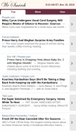 How wesmirch.com looks like on a mobile device such as an iPhone.