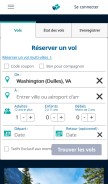 How westjet.com looks like on a mobile device such as an iPhone.