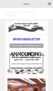 How wfapa.org looks like on a mobile device such as an iPhone.