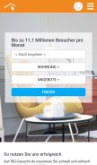 How wg-gesucht.de looks like on a mobile device such as an iPhone.