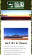 How wg-travel.com looks like on a mobile device such as an iPhone.