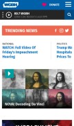 How wgbh.org looks like on a mobile device such as an iPhone.