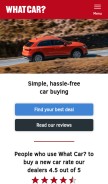 How whatcar.com looks like on a mobile device such as an iPhone.