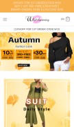 How whatcharming.com looks like on a mobile device such as an iPhone.