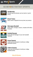 How whatifsports.com looks like on a mobile device such as an iPhone.