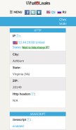 How whatleaks.com looks like on a mobile device such as an iPhone.